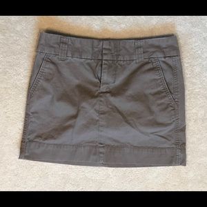 Gap dark khaki skirt